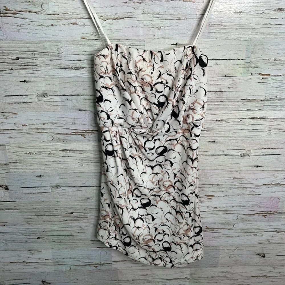 Bcbgeneration  white strapless dress size 4